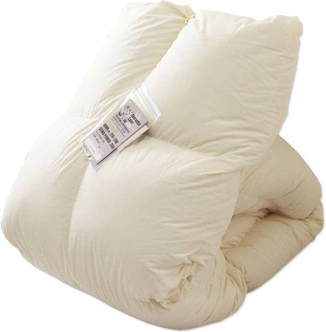 羽毛布団 シングル【コインランドリーで洗える！】ダウン93％ 増量1.2kg 日本製 7年保証 洗える ウォッシャブル 掛け布団 10119058 32(65311)