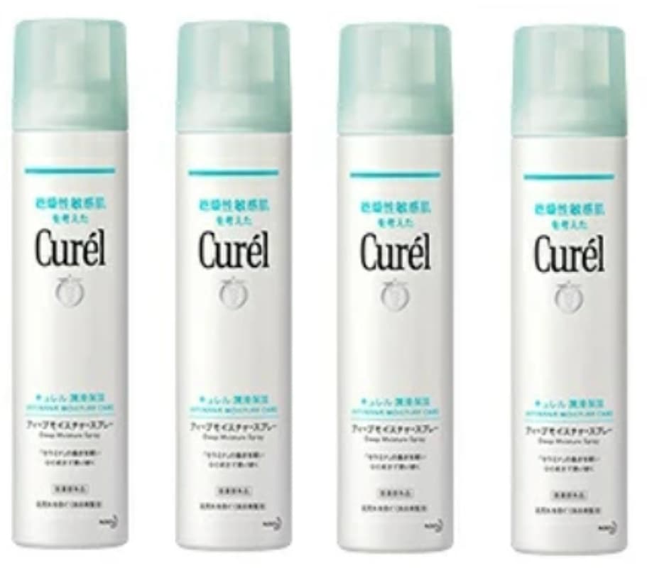 キュレル　ディープモイスチャースプレー　250g　4個セット (宅)