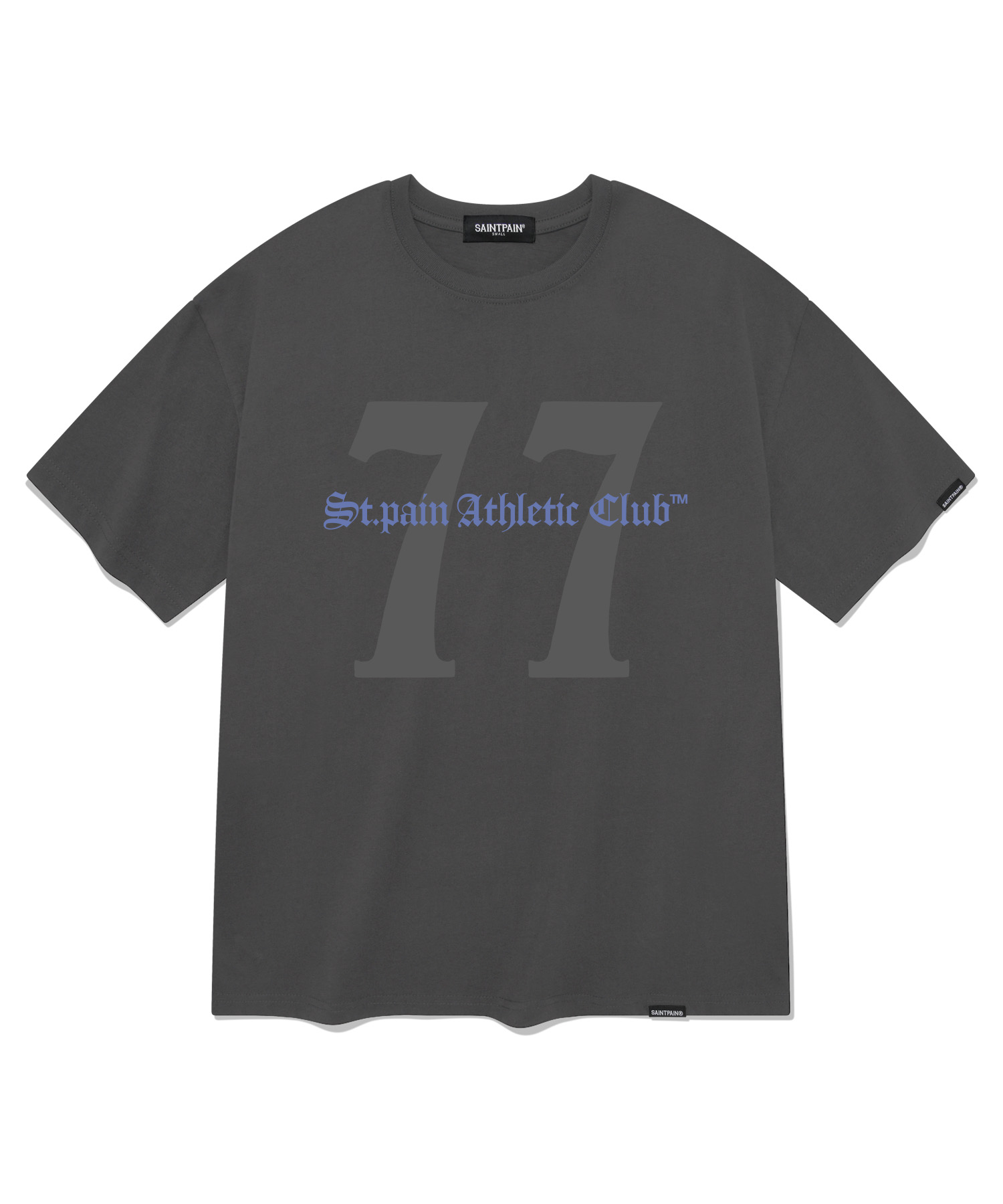 SP Double Seven T-Shirt-Charcoal