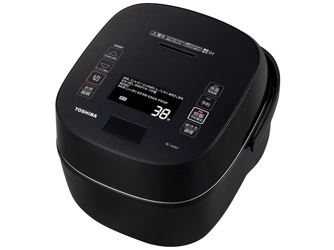 真空圧力IH RC-10VXT(K) [グランブラック] 炎 匠炊き 5.5合炊き