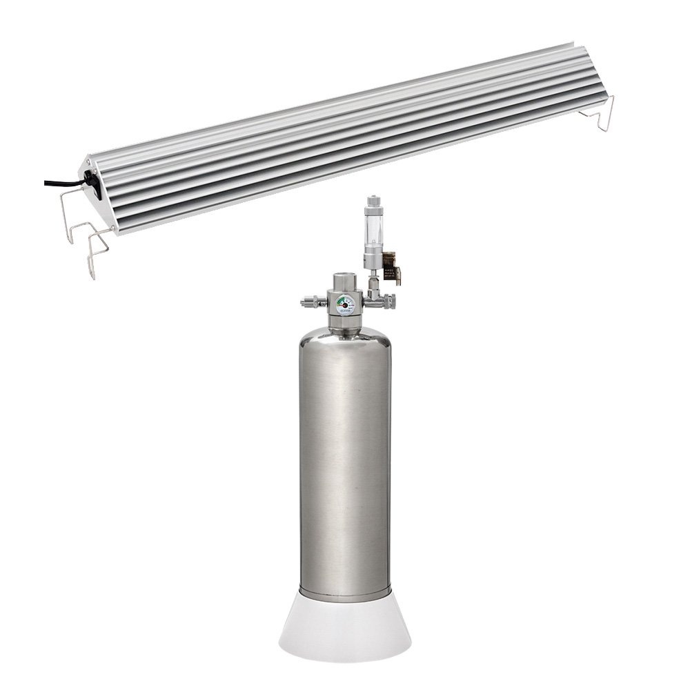 アクロ　ＴＲＩＡＮＧＬＥ　ＬＥＤ　ＧＲＯＷ　Ｐｒｏ　６００＋化学反応式ＣＯ２ジェネレーターセット　クエン酸重曹付属　ＣＲＣ10―17―10―10―00