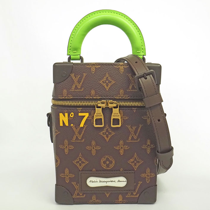 ルイ ヴィトン ヴェルティカルボックス トランク N7 モノグラム メンズ 【ショルダーバッグ】
