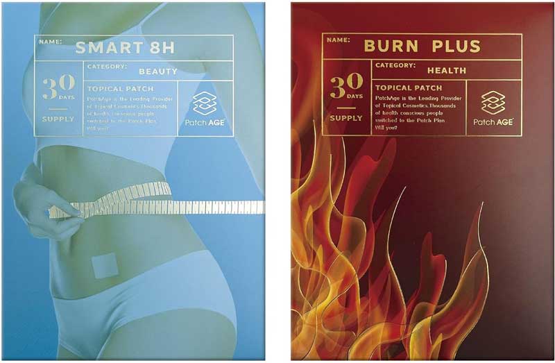 Patch AGE SMART 8H + BURN PLUS SET パッチエイジ スマート8H＋バーンプラスセット