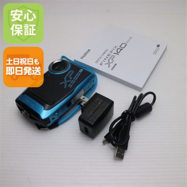 美品 FinePix XP140 スカイブルー コンパクトデジタルカメラ 86