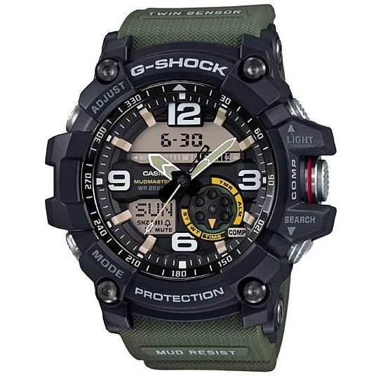 GG-1000-1A3JF G-SHOCK マスター オブ G マッドマスター クォーツ腕時計(メンズウォッチ)