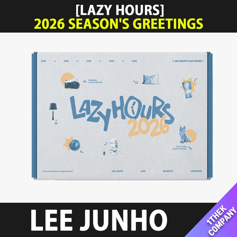（オンライン特典）LEE JUNHO 2026 SEASONS GREETINGS [LAZY HOURS] シーズングリーティング