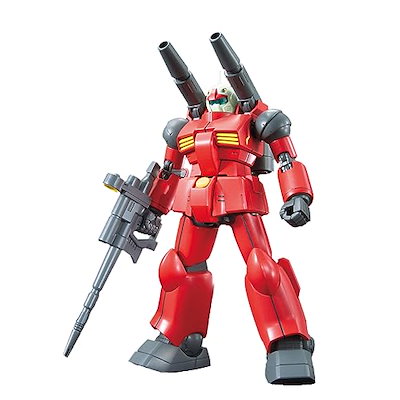他サイト： HGUC 190 機動戦士ガンダム RX-77-2 ガンキャノン 1/144スケール 色分け済みプラモデルの商品画像