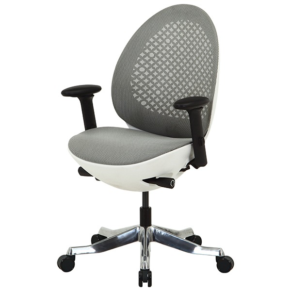 不二貿易 37923 OVOチェア 肘付き WH メーカー直送