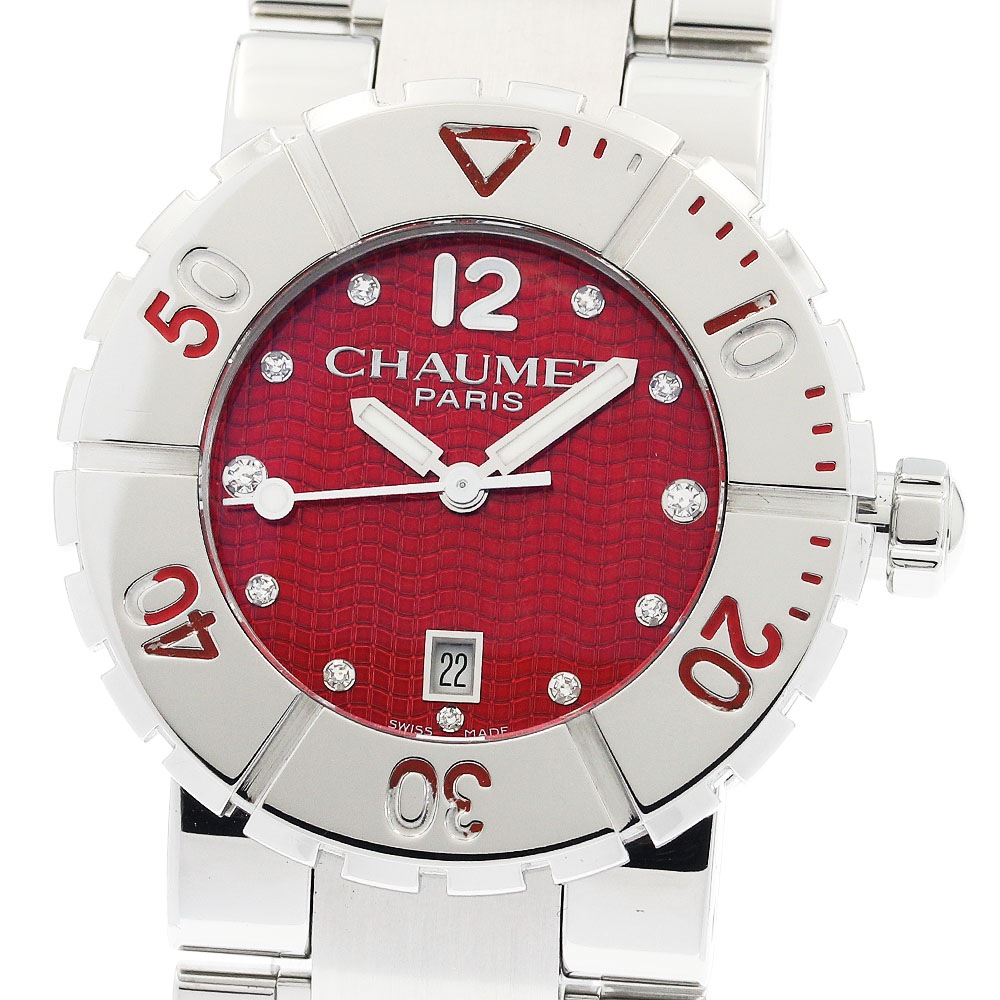 ショーメ Chaumet 622C クラスワン 11Pダイヤ クォーツ レディース _939220【中古】