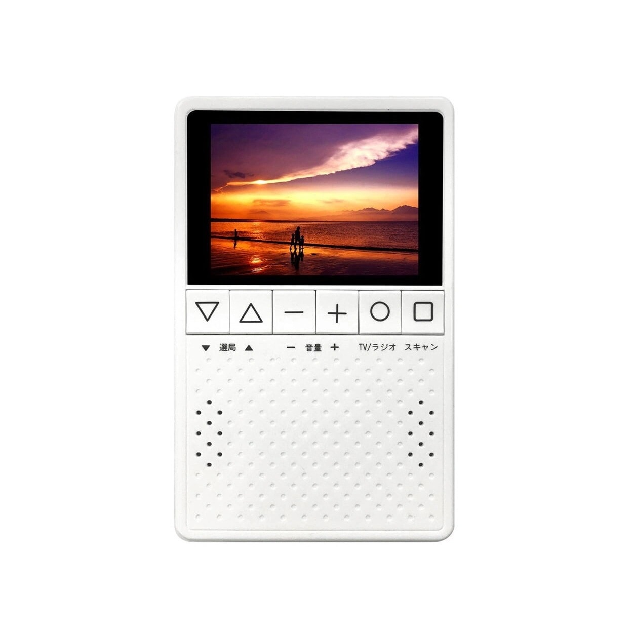 KH-TVR320 3.2型液晶ディスプレイワンセグテレビ搭載ラジオ