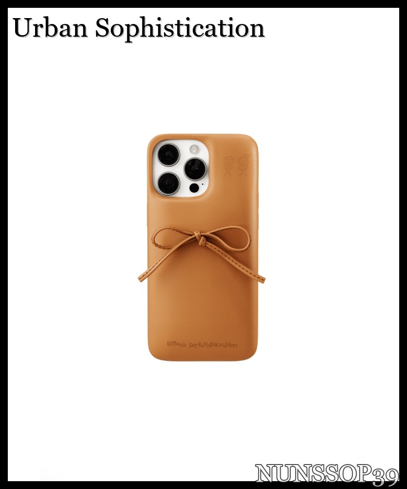 Urban Sophistication The SOAP CASE - Delicate Bow in Leath