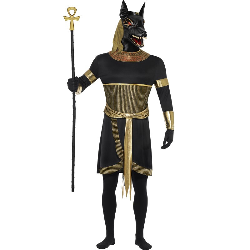 コスプレ 仮装 アヌビス 大人用 L 【 コスプレ ハロウィン 仮装 コスチューム 民族衣装 エジプト メンズ エジプト王 伝統衣装 エジプト文明 男性用 パーティーグッズ ツタンカーメン ファラオ
