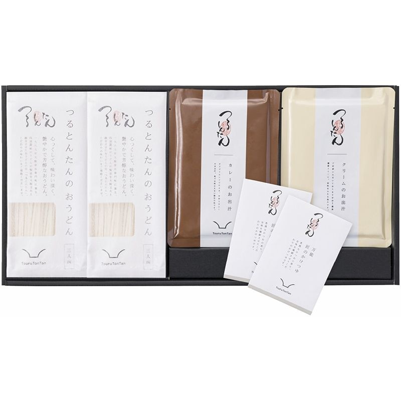 つるとんたん かけ/カレー/クリームのおうどん6人前