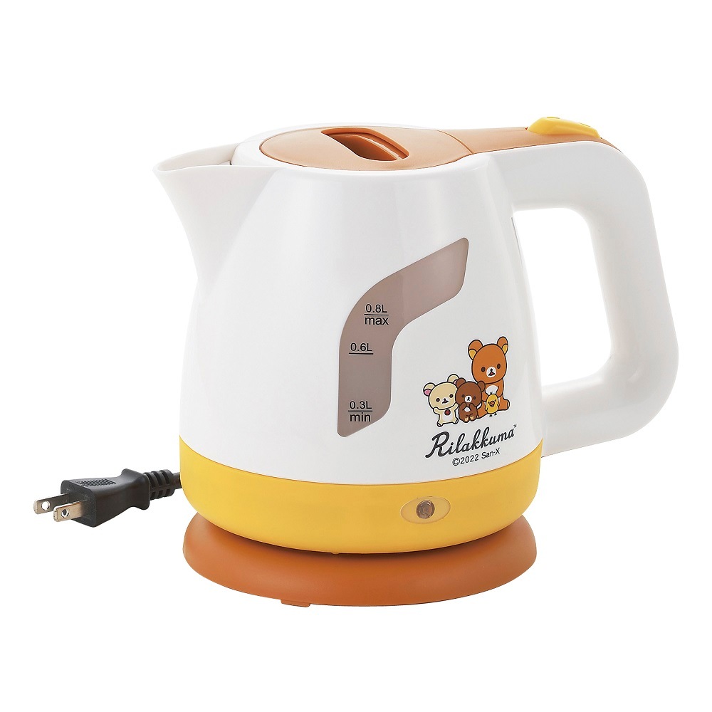リラックマ 電気ケトル0.8L RK-16 103-C053 キッチン用品 キャラクター 湯沸し器ラッピング無料 のし無料 ギフト セット A51