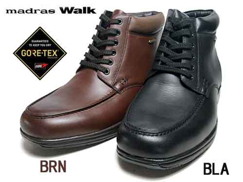 マドラスウォーク SPMW5478 ゴアテックスフットウェア 内側ファスナー レースアップブーツ メンズ 靴