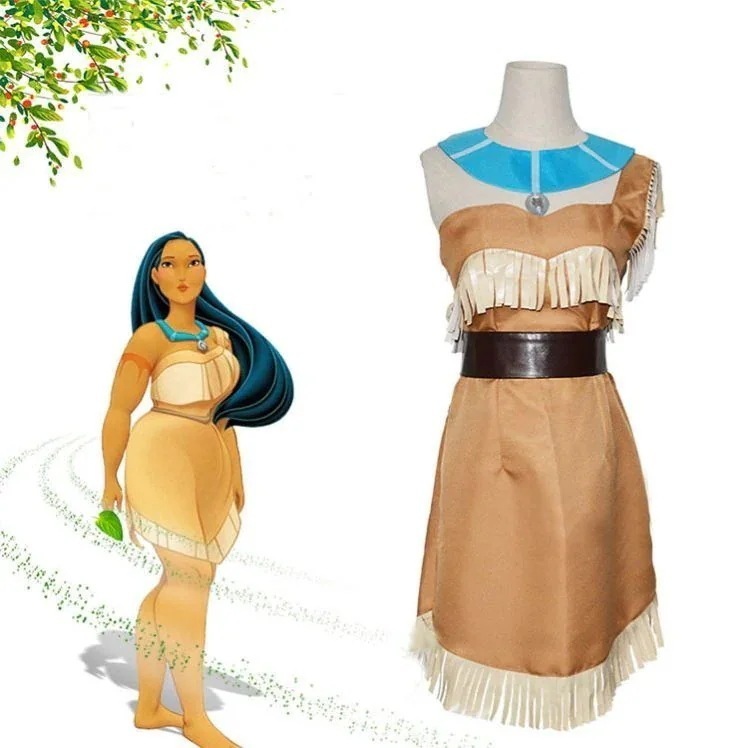 ディズニー ポカホンタス ポカホンタス インディアンプリンセス コス服 実写 アニメ レディース コスプレ服期間限定30% 6,143円