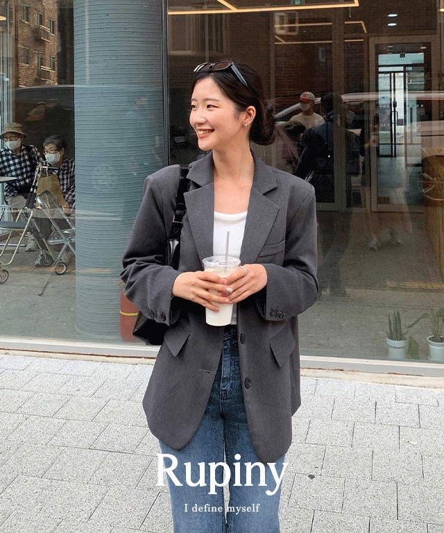 グリーヴ 高クオリティ テーラード オーバーフィット ジャケット 4color