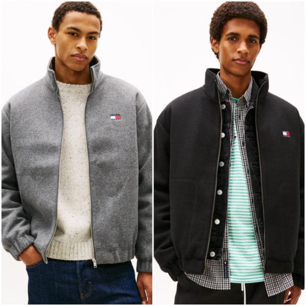 男性エッセンシャルパディングウールジャケットT32G0WJC13TMT1 TOMMY JEANS