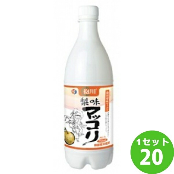 瑞韓 抱川 梨マッコリ 750ml 20本