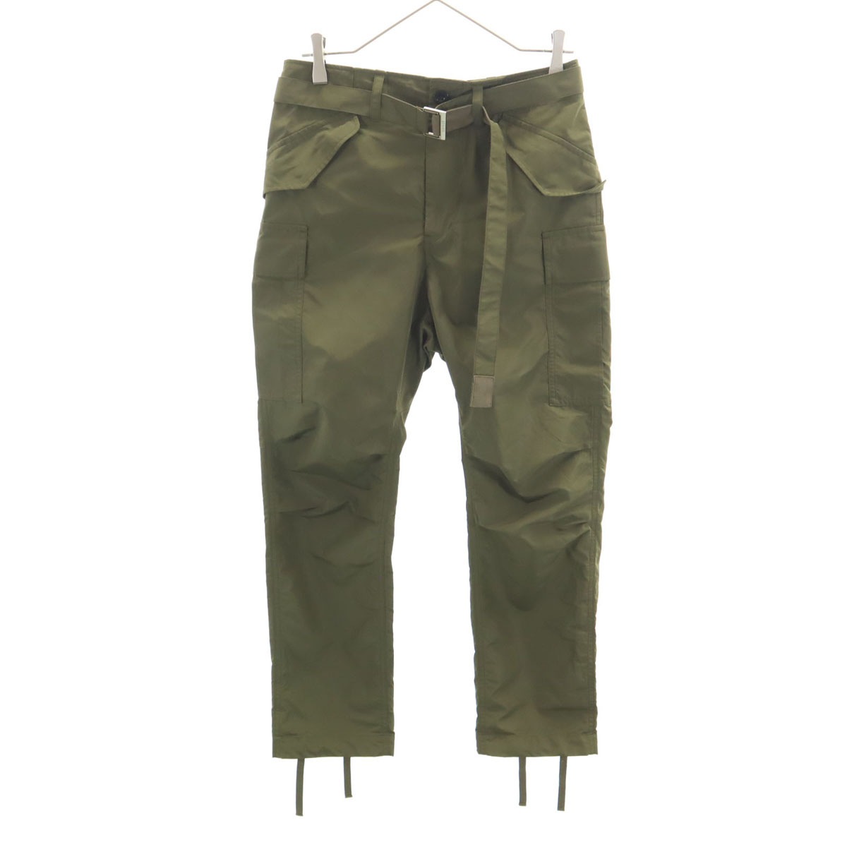 Sacai サカイ 日本製 カーゴパンツ オリーブ系 メンズ 古着