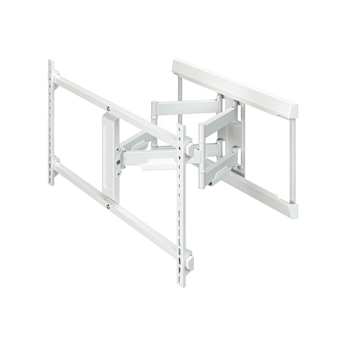 テレビスタンド 壁掛けタイプ 40～90インチ用 耐荷重60kg 白 ダブルアームタイプ TV壁掛け金具 GH-WMDB-WH ホワイト