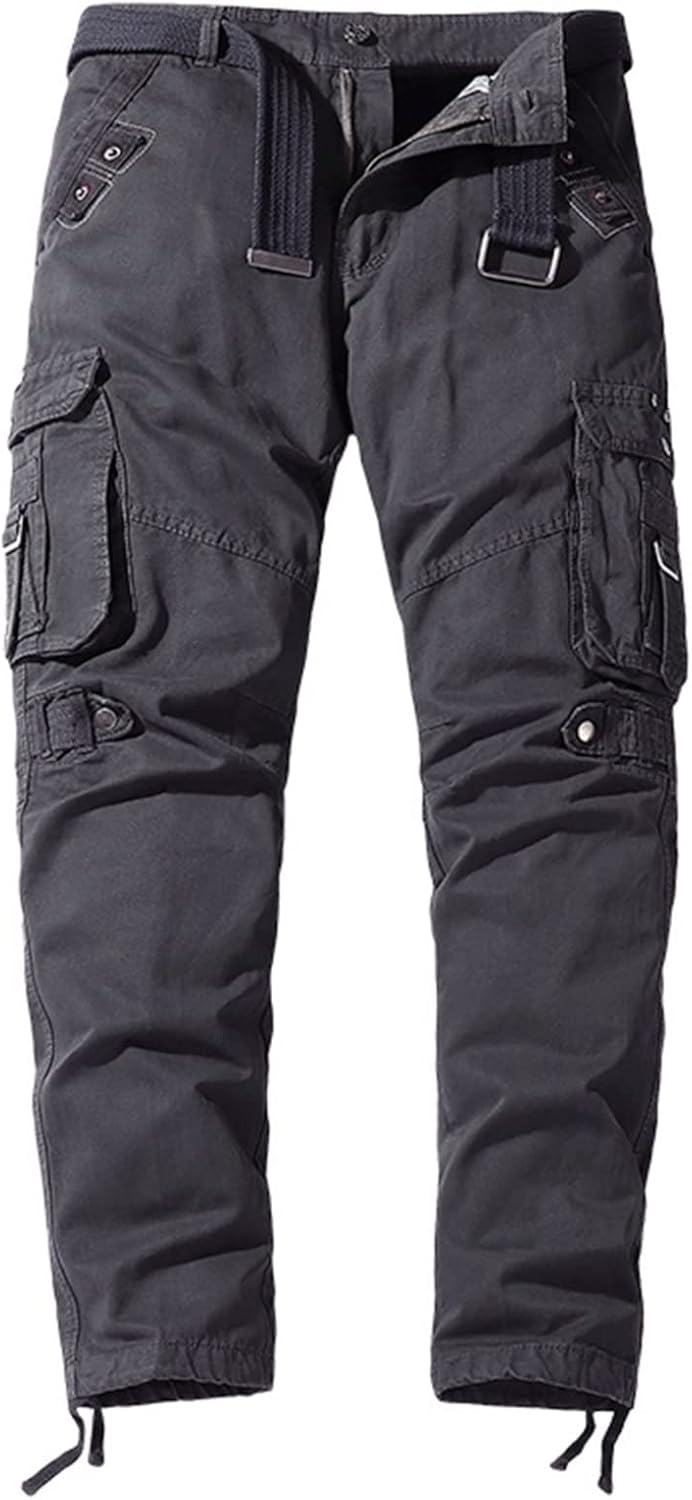 カーゴパンツ 作業パンツ メンズ ビッグシルエット 裾締め ワーク ミリタリーパンツ 綿 袴パンツ ボトムス ゴム紐 ロング丈 軽量 はき心地いい アウトドア お出掛け バイク 登山 サバゲ