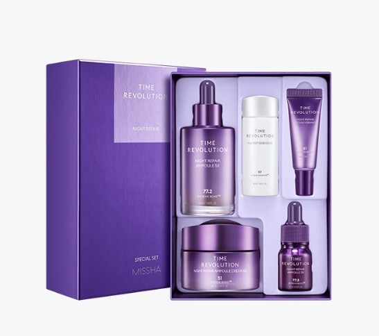 タイムレボリューション ナイトリペア 2種 企画セット 5X