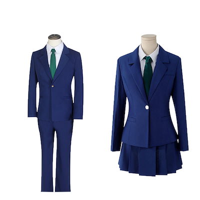 【コスプレ衣装ウィッグフルセット】江戸川コナン/名探偵コナン Amazon.co.jp: [XIAOQI] 5点セット コナン 風 コスプレ衣装 大人