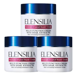 ELENSILIA エレンシルラ 大容量 オリジナル かたつむりクリーム, 100g, 3個