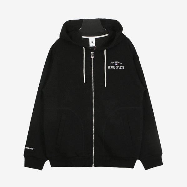 フードジップアップ TQT QP123LFT12-BLK エッセンシャルフードジップアップ BLK