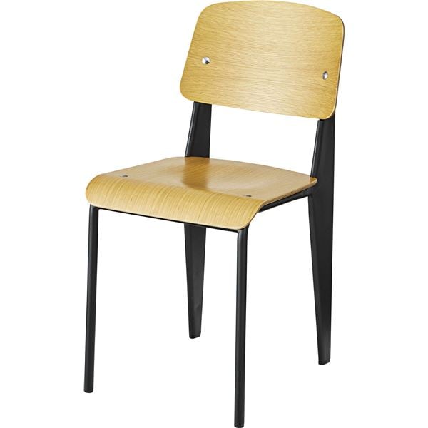 パーソナルチェア リビングチェア 約幅42cm ブラック スチール 完成品 リビング ダイニング インテリア家具 備品 什器座椅子