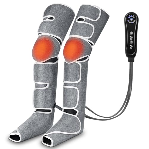Charmelife フットケア コードレス USB充電式 エアー式 5段階強さ 5段階切タイマー 3つモード 3段階膝温感 リモコン操作 足裏 ふくらはぎ 太もも対応 装着型 折り畳み可能 静音 足