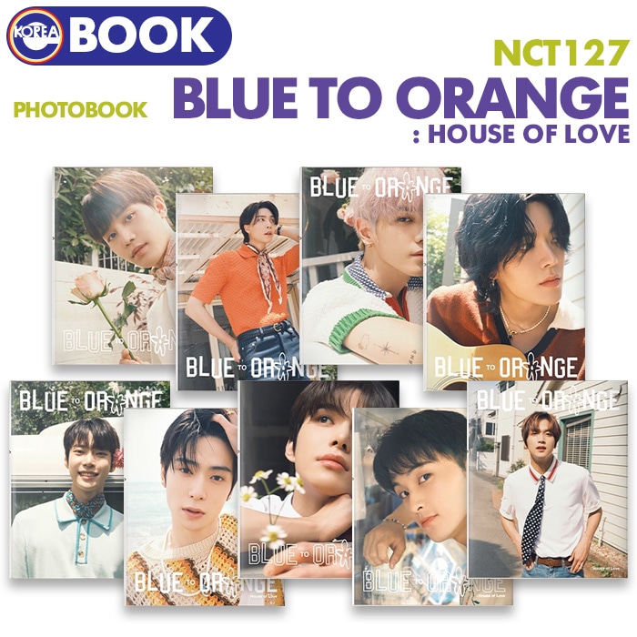 [即日] 選択可 / NCT 127 PHOTOBOOK [BLUE TO ORANGE : House of Love] エヌシーティー イリチル 写真集 フォトブック 公式グッズ 7,293円