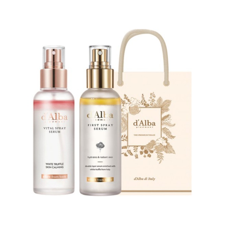 ホワイトトリュフファーストスプレー セラム100ml + ホワイトトリュフバイタルスプレー セラム100ml + ギフトバッグセット
