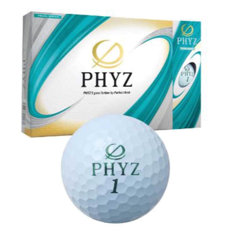 ブリヂストン　ゴルフボール PHYZ 2019年モデル BRIDGESTONE GOLF [12球(1ダース) /ディスタンス系] パールグリーン 【返品交換不可】　P9BX