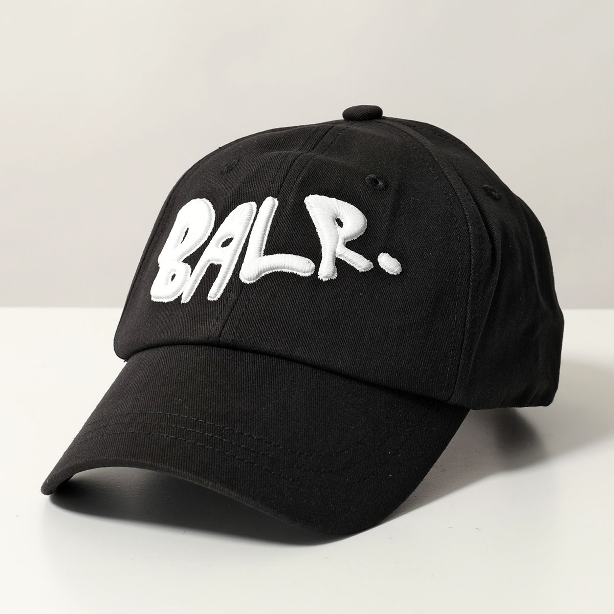 BALR. ボーラー ベースボールキャップ GAME OF THE GODS DAD CAP B6110.1071 メンズ 立体ロゴ刺繍 コットン 帽子 JET-BLACK 7,301円
