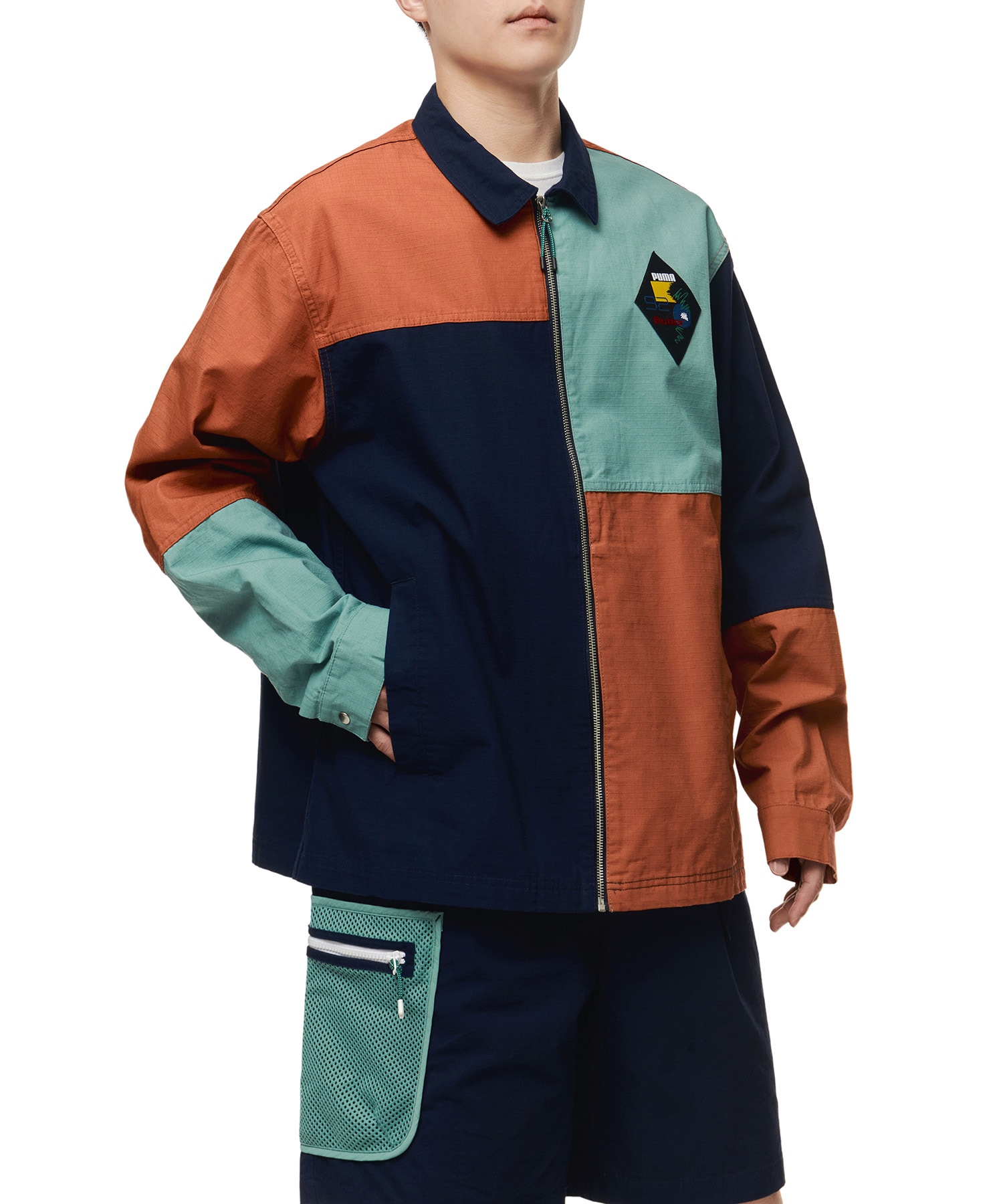 PUMA 푸마버터굿즈 오버셔츠 - 네이비 / 534056-84