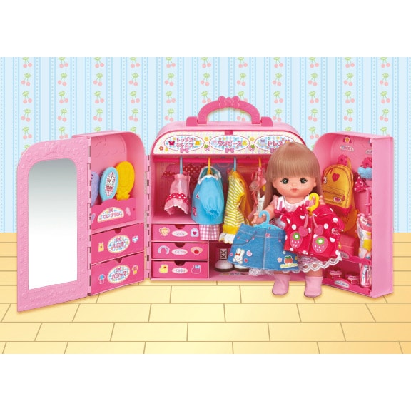 パイロット メルちゃん おかたづけばっちり！　おしゃれクローゼット メルちゃん メルオカタヅケオシャレクローゼット