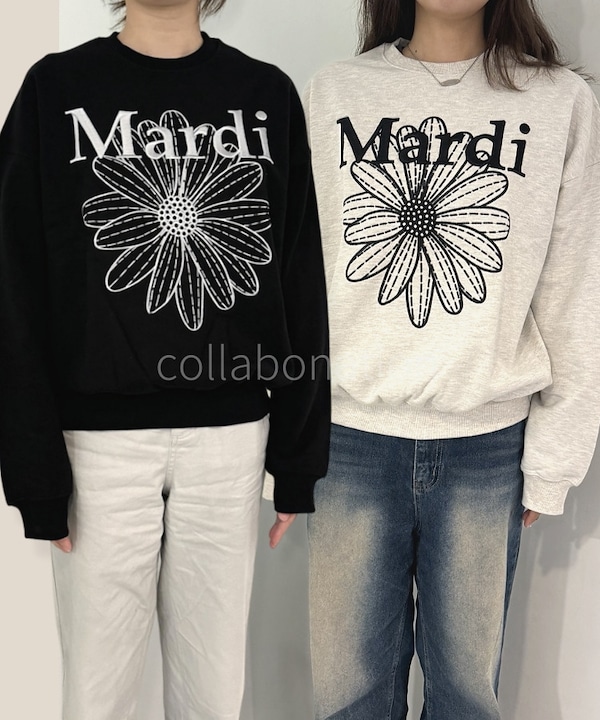 Qoo10 Mardi Mercredi 24FW NEEDLEWORK ロゴ 長