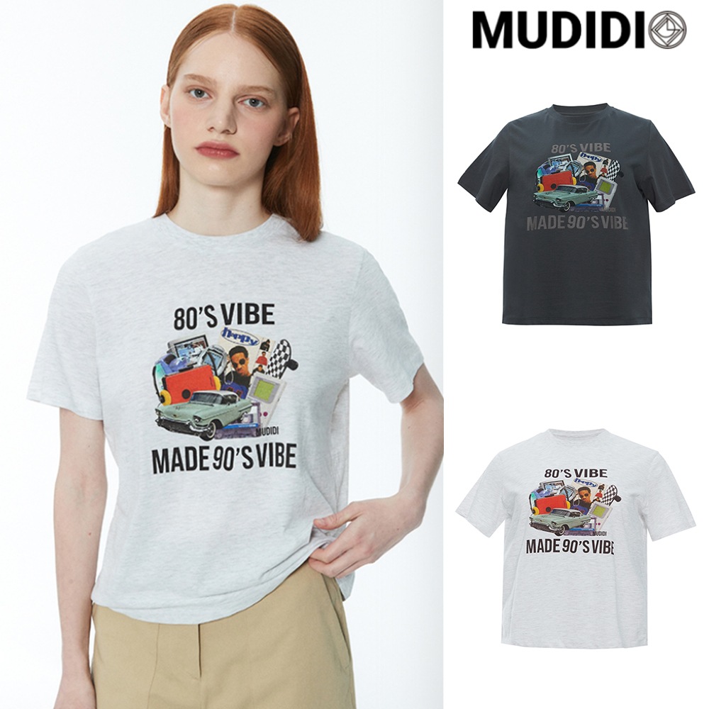 [MUDIDI] 80s vibe t-shirt 001