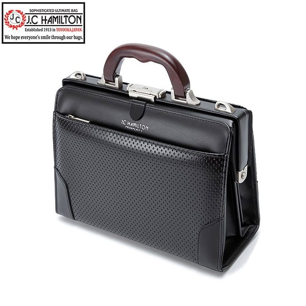 大口枠ミニダレスバッグ ビジネス 豊岡製鞄 #22318 ジェイシーハミルトン hira39