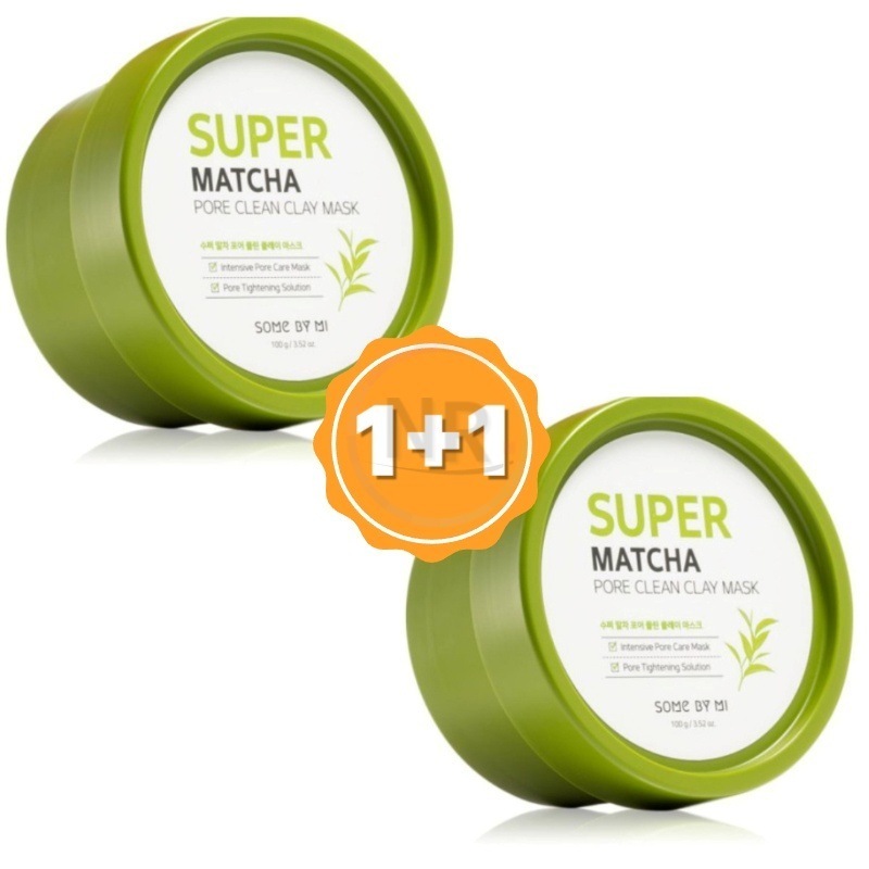 スーパー抹茶フォア クリーンクレイマスク 100g (2個)