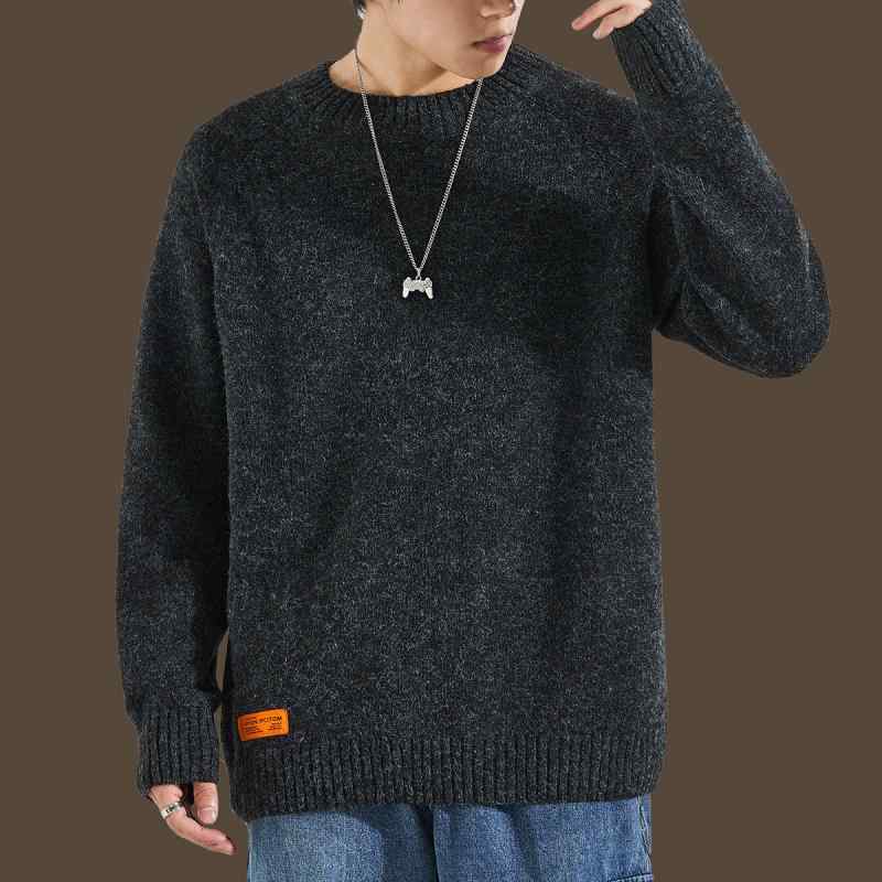 メンズ 服 シンプル ファッション オシャレ 大人 かっこいい 大きいサイズ ストリート 紳士服 秋 アメリカン セーター トップス カジュアル ニット