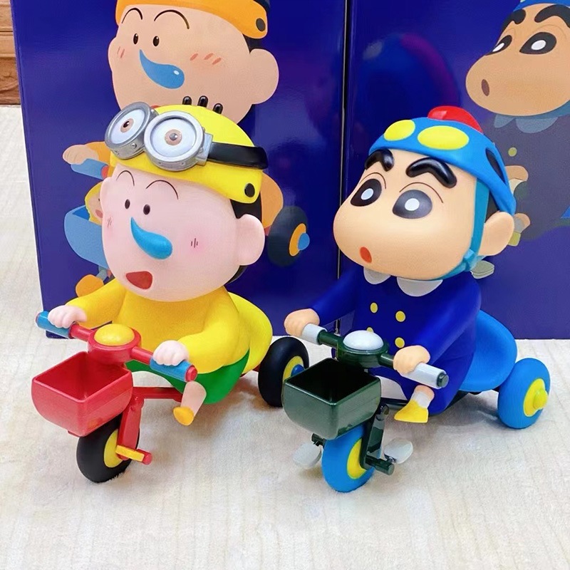 【配送料無料】 単車阿呆戦車しんちゃんフィギュアクレヨンしんちゃんフィギュアフィギュア潮遊び超大型サイズ置物プレゼント