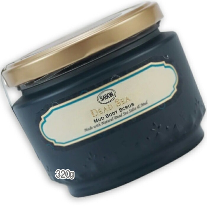 サボン ブラック ボディスクラブ デッドシー 320g