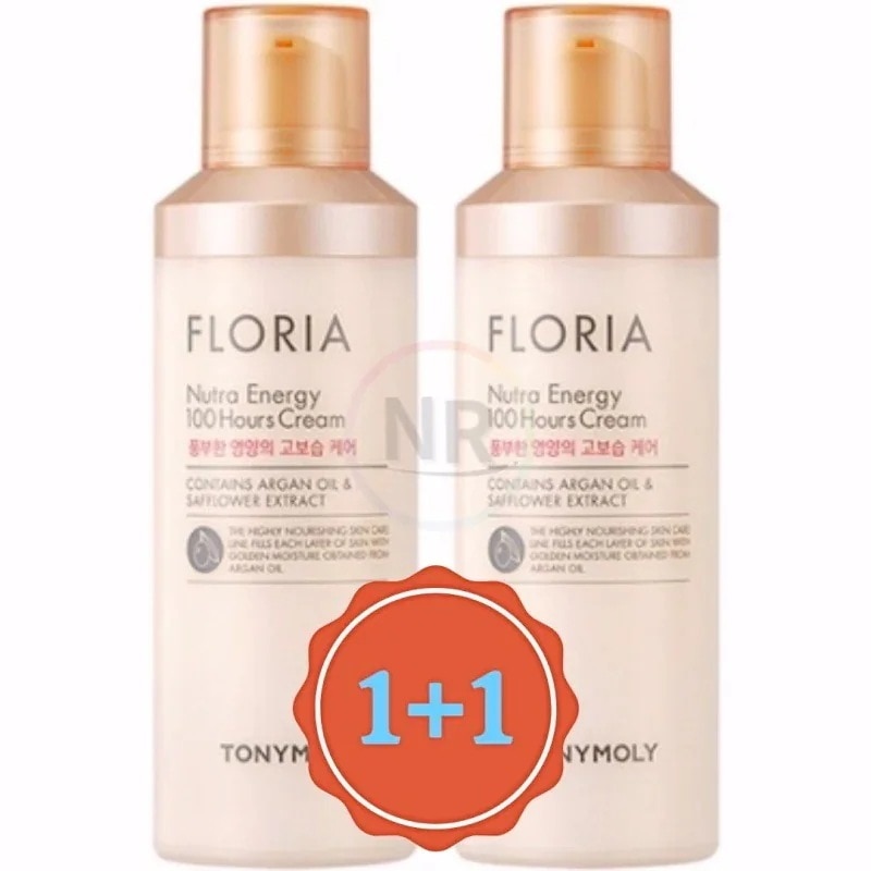 1+1 フローリア ニュートラ エナジー 100時間クリーム 100ml 鎮静 弾力 保湿 光彩 しわ防止