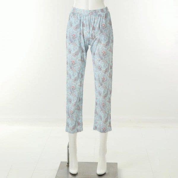 (正常) ペイズリー捺染 女性 下衣 女性 室内着 下衣_C VEPA103W_BU_C