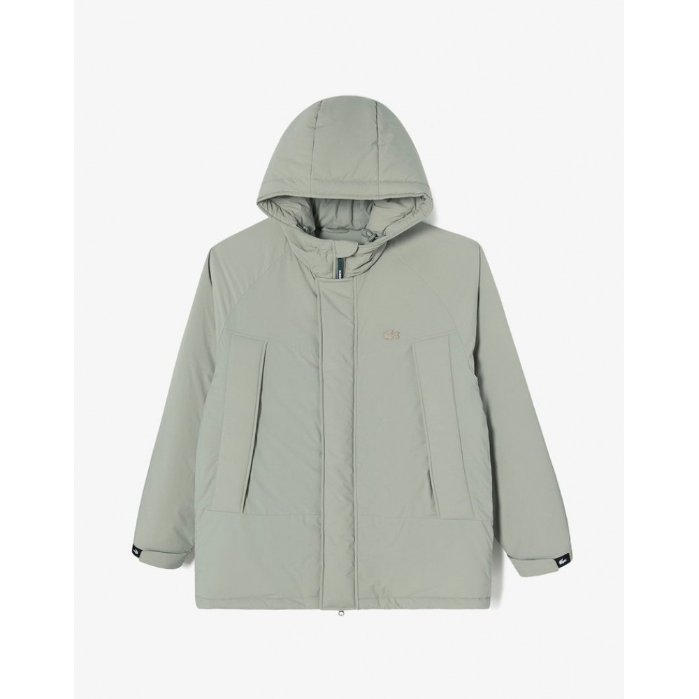 ラコステメンズロング丈パッド入りフード付きジャンパー BH857E-54N BUQ