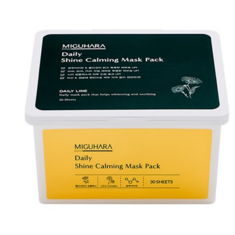 デイリーシャイン カーミング マスクパック シーズン2,30枚入 5,105円