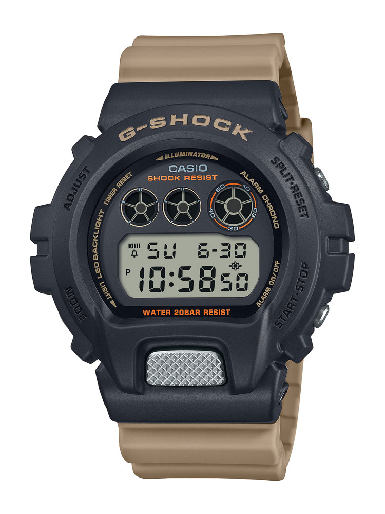カシオ 【国内正規品】G-SHOCK（ジーショック）　Two tone utility colors クオーツ　メンズタイプ DW-6900TU-1A5JF